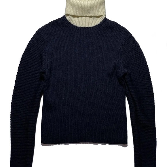 Acne Studios Bryn Clean Wool Roll Neck Sweater - Picture 2 of 4